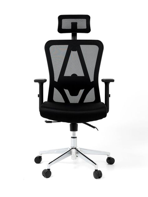 Silla de Escritorio Ergonomus Nairobi con Base Cromada-9