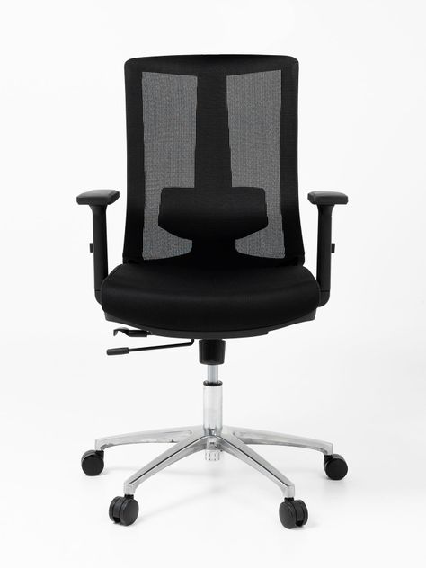 Silla de Escritorio Ajustable Ergonomus Sendai Cromada-7