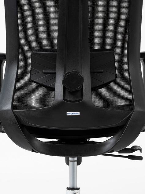 Silla de Escritorio Ajustable Ergonomus Sendai Cromada-9