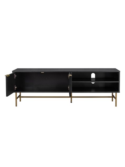 Rack de Tv Acanalado Top Living Queens con Puertas Estante-8