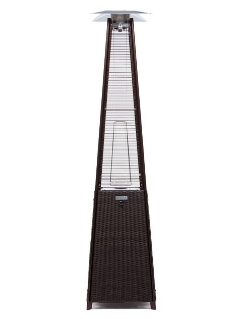Estufa Calefactor a Gas Para Exterior de Rattan Relan-8