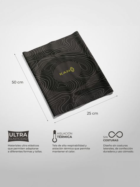 Bandana Buff Kano Andino Cuello Térmico Outdoor Nieve-1