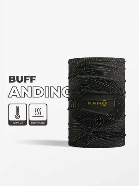 Bandana Buff Kano Andino Cuello Térmico Outdoor Nieve-2