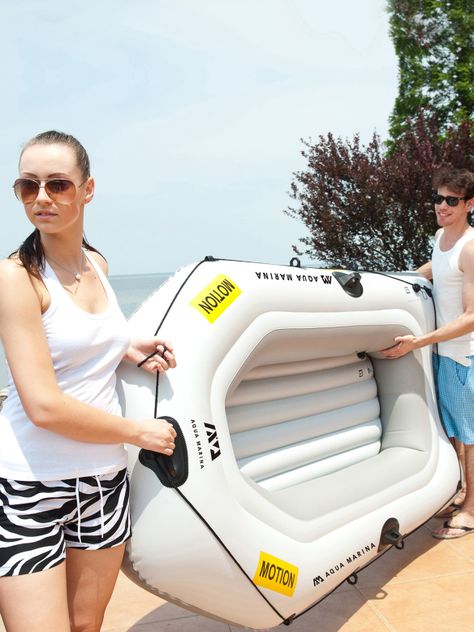 Bote Inflable Motion + Motor eléctrico / Aqua Marina-3