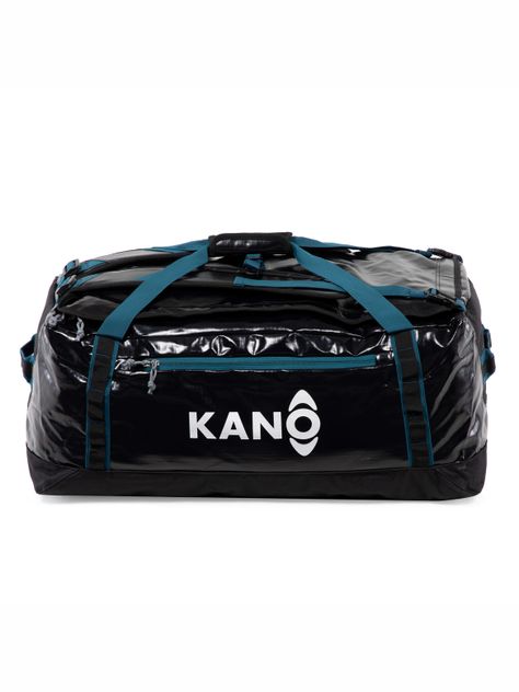 Bolso Mochila Impermeable Negro Kano Outdoor 80L Plegable-6