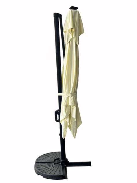 Quitasol Reforzado con Base Relan Bright Night Luces 300cm-6