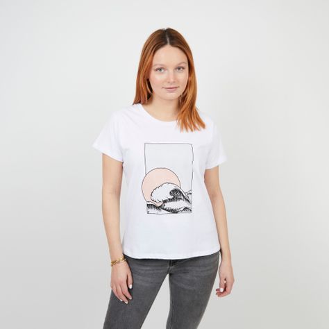 Polera Olas / Ropa Kano / Polera Manga Corta-0