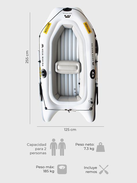 Bote Inflable Deportivo Y De Pesca Motion Aqua Marina-1