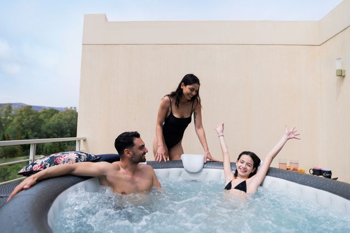 Hot Tub Inflable / Spa Ottoman 6 Comfort / Mspa 6 Personas-6