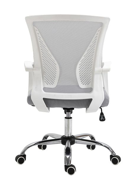 Silla de Escritorio Ergonómica Top Living Burdeos Gris-8