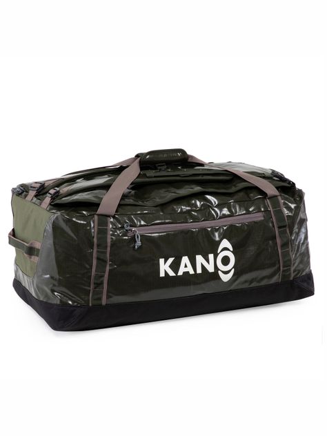 Bolso Mochila Impermeable Verde Kano Outdoor 80L Plegable-0