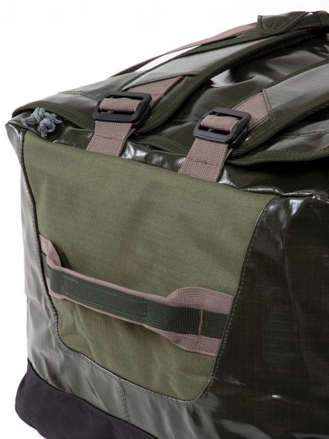 Bolso Mochila Impermeable Verde Kano Outdoor 80L Plegable-9