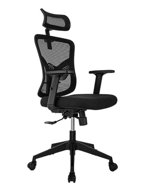 Silla de Oficina Presidente Ankara Con Cabecero Regulable-0