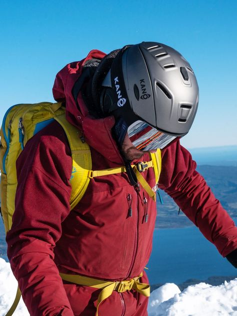 Casco De Ski y Snowboard Kano Patrol Gris Ajustable-1