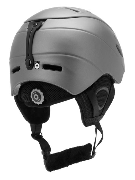 Casco De Ski y Snowboard Kano Patrol Gris Ajustable-4