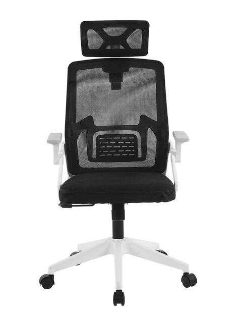 Silla de Escritorio con Cabezal Ergonomus Doha Blanco-6
