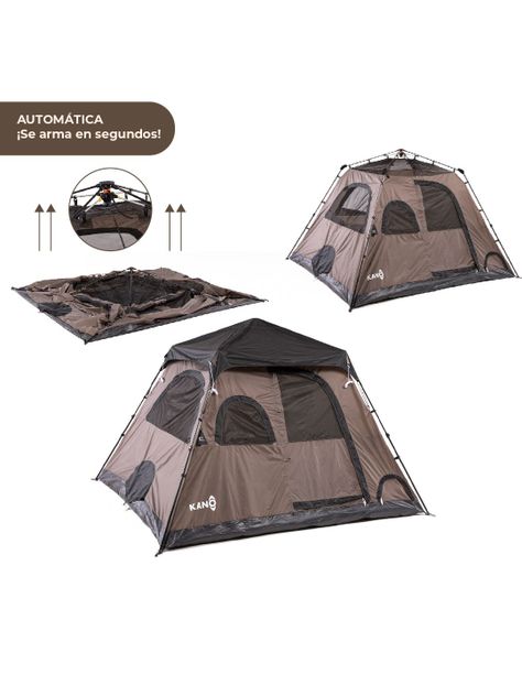 Carpa Enco Camping Automática Instant 6 personas Impermeable-1