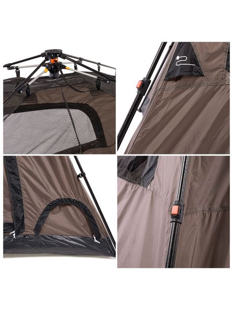 Carpa Enco Camping Automática Instant 6 personas Impermeable-9