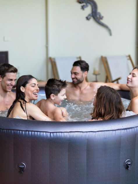 Hot Tub Inflable Spa Carlton Muse Jets Para 6 Personas MSpa-1