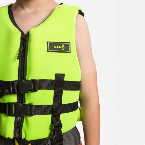 Chaleco Salvavidas de Neopreno para Niños Kano con Cierre-5