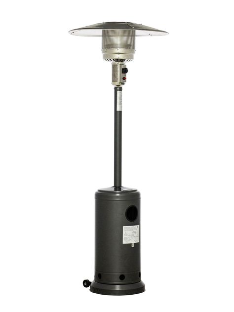 Estufa Calefactor Exterior Silver Para Patio Terraza Relan-8