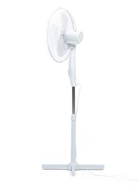 Ventilador de Pedestal Halten Blanco 3 Aspas 16" Silencioso-6