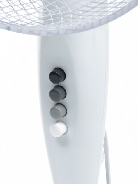 Ventilador de Pedestal Halten Blanco 3 Aspas 16" Silencioso-7