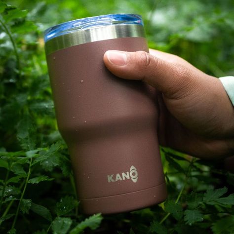 Termo Insulado Burdeo / Termo 400 ml Kano-4