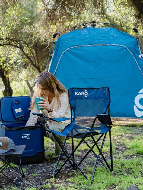 Silla Plegable Para Camping Kano Licanray Respirable Liviana-1