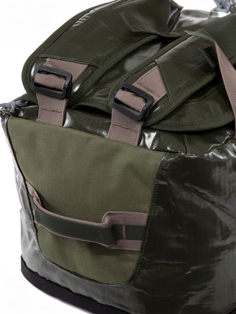 Bolso Mochila Impermeable Verde Kano Outdoor 40L Plegable-9