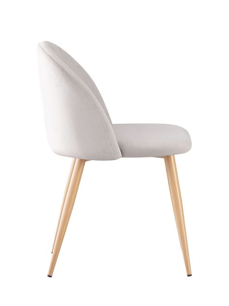 Set x4 Sillas de Comedor Top Living Dinka Cielo Terciopelo-6