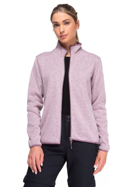 Chaqueta Polar Blend Mujer Kano Notro Lila con Bolsillos-0