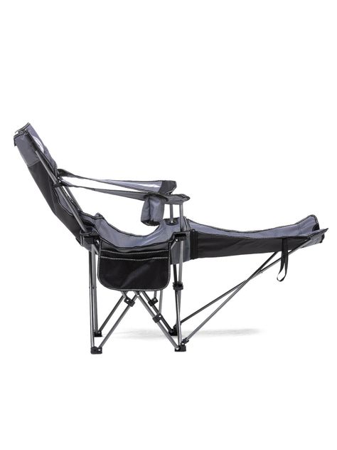 Silla Reposera Plegable Camping Kano con Reposapies-3