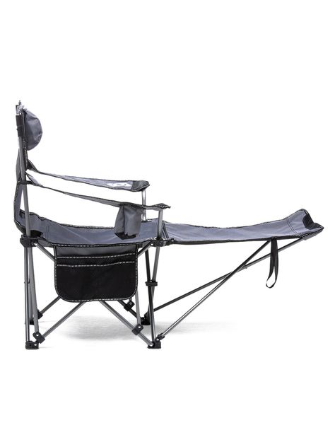 Silla Reposera Plegable Camping Kano con Reposapies-7