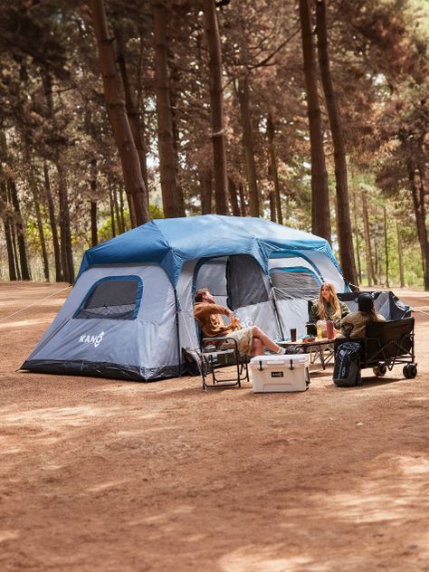 Carpa Automática 12 Personas Kano Lauca Instant Impermeable-1