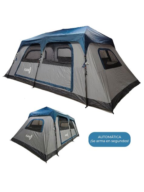 Carpa Automática 12 Personas Kano Lauca Instant Impermeable-4
