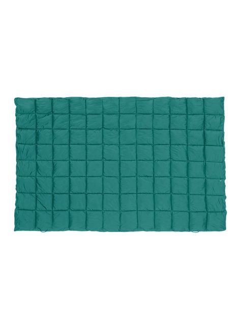 Manta Térmica Camping Kano con Botones Tipo Poncho Verde-5