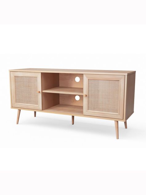 Rack de Tv de Ratán Top Living Bombai con Puertas-7