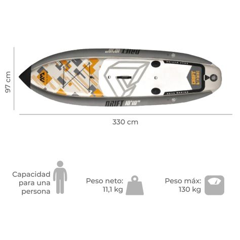 Stand Up Paddle SUP Para Pesca Drift Infable Aqua Marina-3