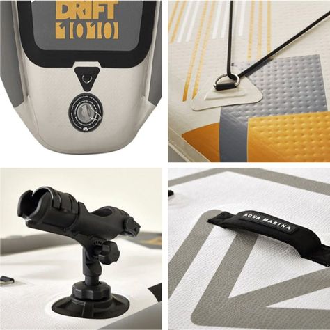 Stand Up Paddle SUP Para Pesca Drift Infable Aqua Marina-5
