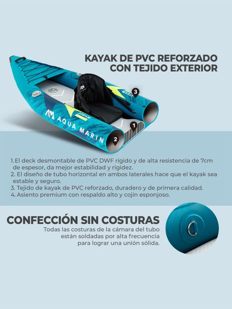 Kayak Inflable Doble-6
