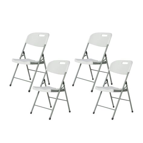 Set de 4 Sillas Plegables Kano Para Camping Jardín Eventos-0