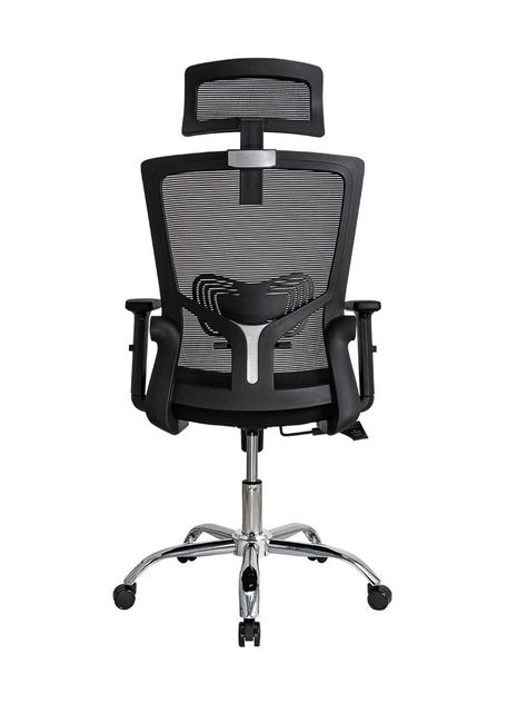 Silla de Oficina Presidente Ergonomus Delphi Base Cromada-6