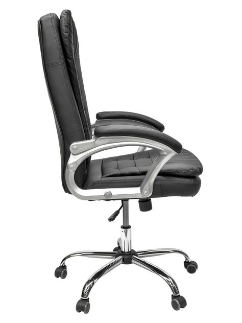 Silla de Escritorio Top Living Vernier Cuero Reclinable-6