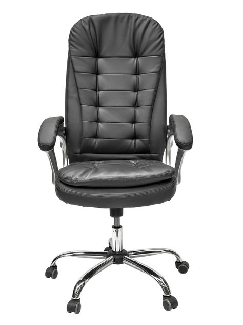 Silla de Escritorio Top Living Vernier Cuero Reclinable-9