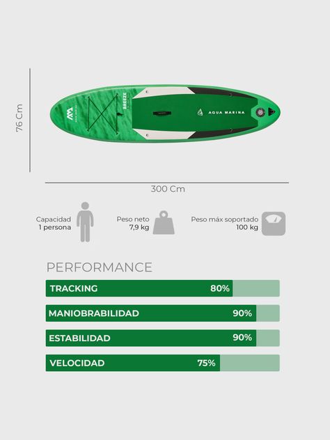Stand Up Paddle / SUP Inflable / Breeze 9'10''-3