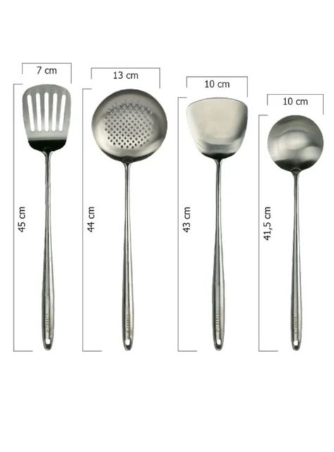 SET 4 UTENSILIOS DE COCINA DEL CHEF RANTY-1