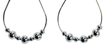 Aros plata 925 colgantes-1