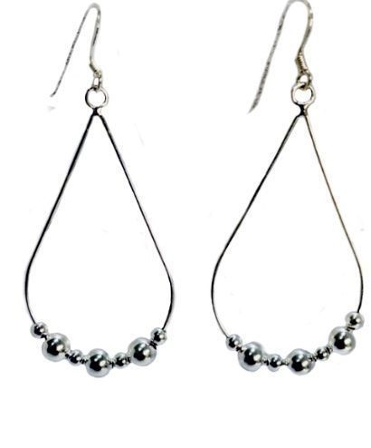 Aros plata 925 colgantes-0