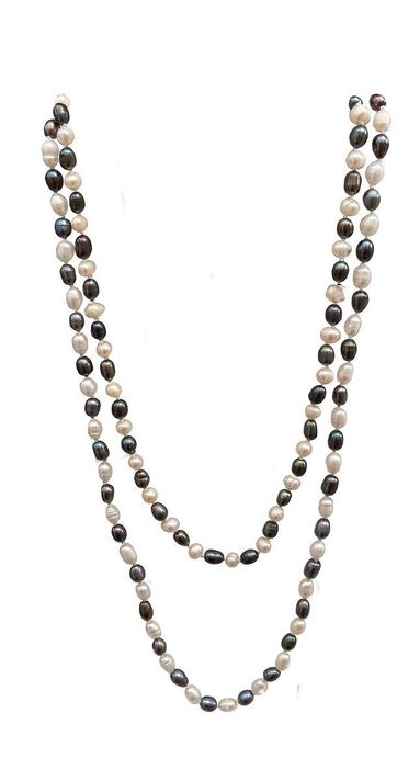 Collar de Perlas y plata 925-0
